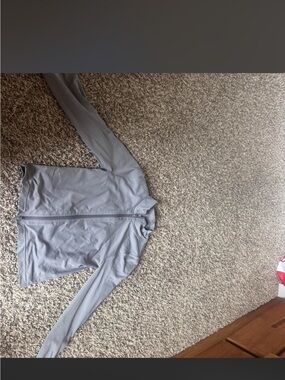 Garage Gray Zip-Up Sweatshirt